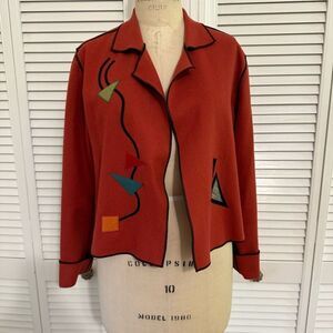 Beppa Vintage Red(pinkish) Wool Jacket